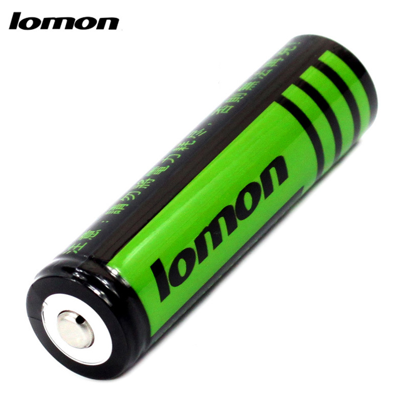 Lomon Lithium Battery 2800mAh Rechargeable Battery for Flashlight Toy Digital Product P18650-D